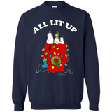 Peanuts By Schulz Snoopy Young Men_s Christmas - Sweatshirt