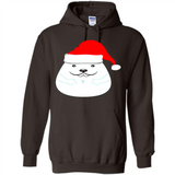 Funny Hamster Christmas t-shirt Santa Hat - Hoodie