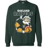 Grumpy Santa Claus Oakland Raiders Football Team PINGPONG