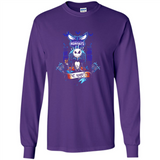 Charlotte Hornets Halloween The Nightmare Before Christmas - Long Sleeve T-Shirt