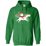 Unicorn And Santa Christmas - Hoodie