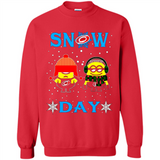 Snow Day Shirt For Carolina Hurricanes Vs Minion Fans pingpong