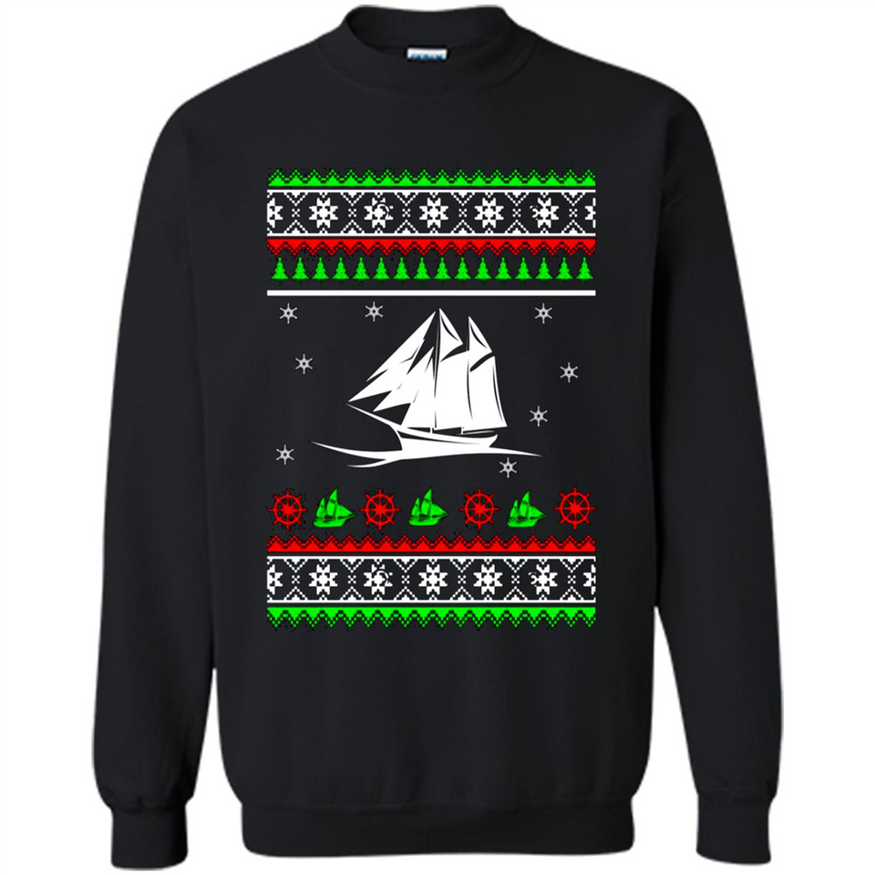 Nautical Anchor Ugly Christmas sweater PINGPONG