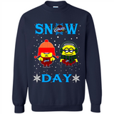 Snow Day Shirt For Cleveland Cavaliers Vs Minion Fans pingpong