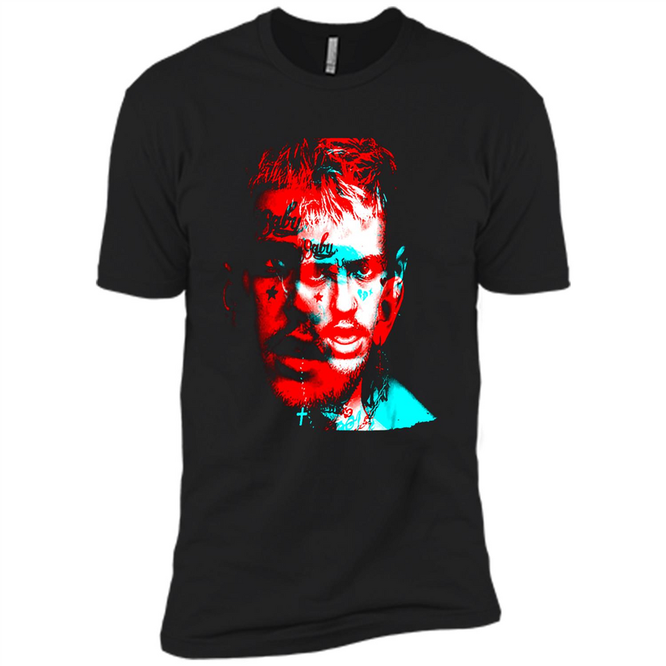 Lil Peep Rapper Fan Wear Shirt Ladies' Boyfriend Shirt - Premium Short Sleeve T-Shirt
