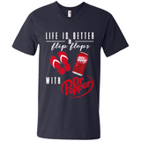 LIFE IS BETTER IN FLIP FLOPS WITH DR PEPPER