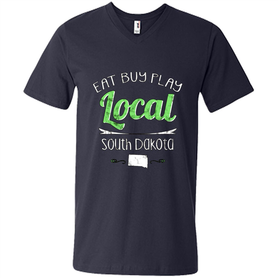 Eat Buy Play Local South Dakota Distressed PING PONG