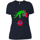 GRINCH HAND HOLDING BUFFALO BILLS GLITTER CHRISTMAS PINGPONG