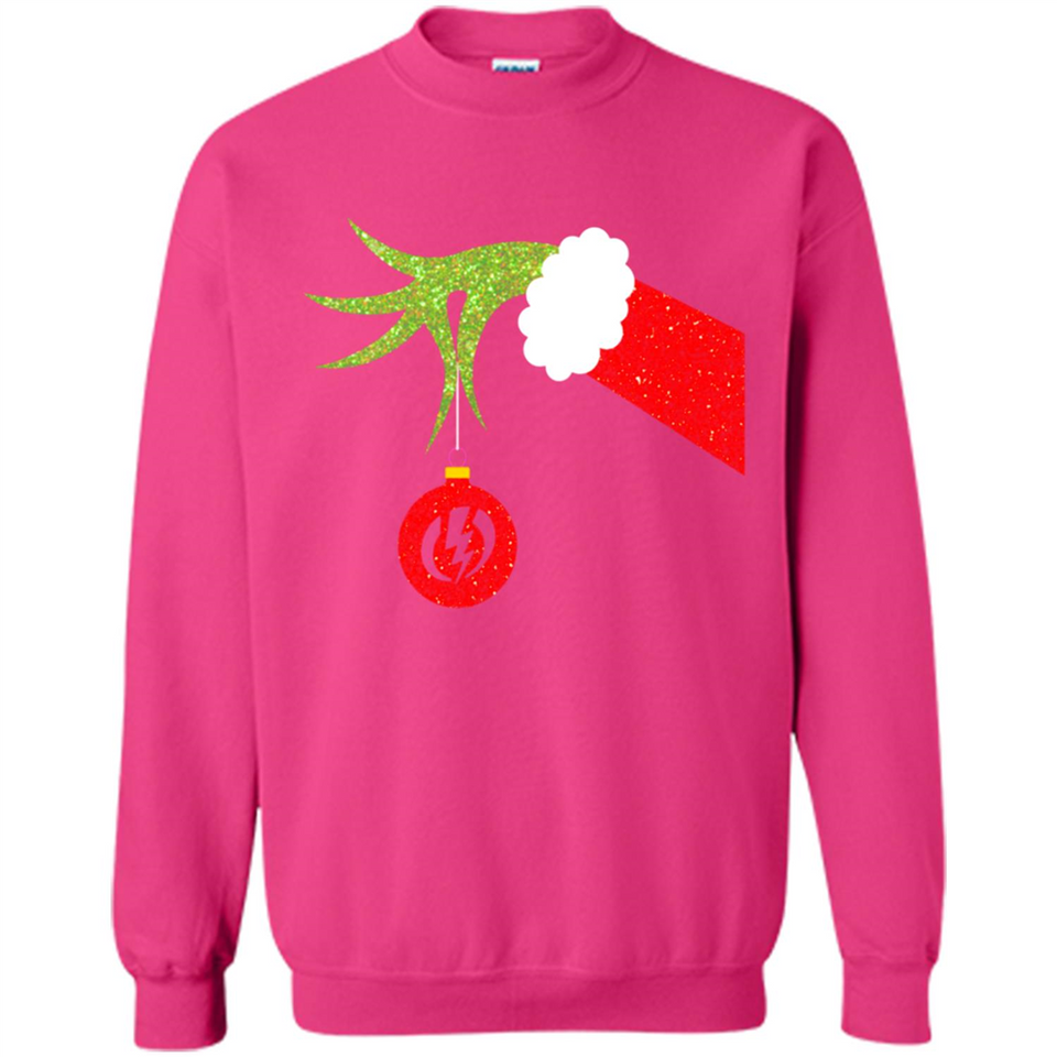Funny Grinch Hand Holding Electric Ornament Christmas PING PONG