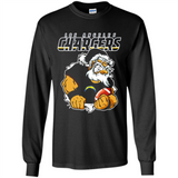 Grumpy Santa Claus Los Angeles Chargers Football Team PINGPONG