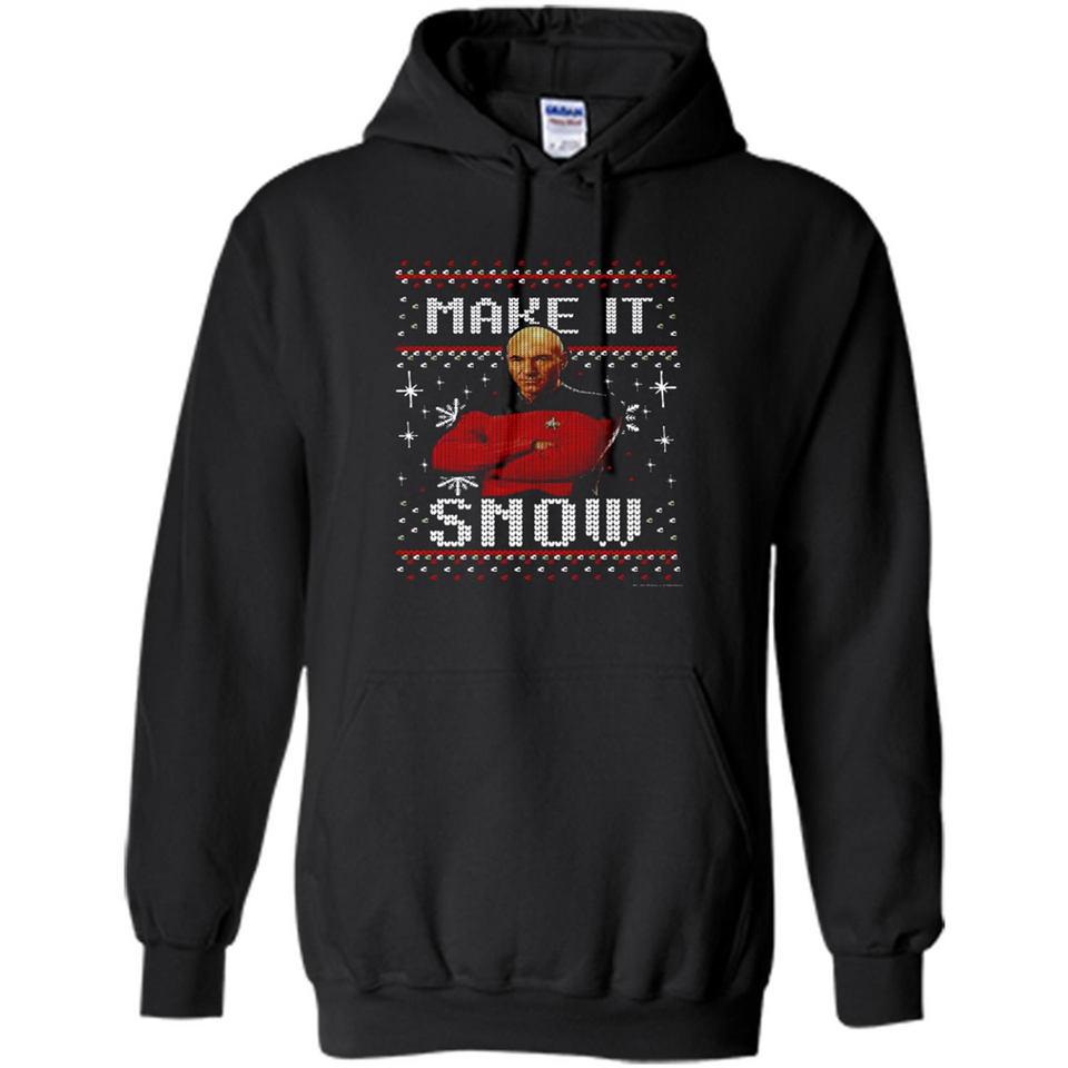 Make It Snow Jean-Luc Picard Star Trek PINGPONG