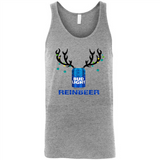 Bud Light Reinbeer Funny Beer Reindeer Christmas Sweatshirt - Canvas Unisex Tank