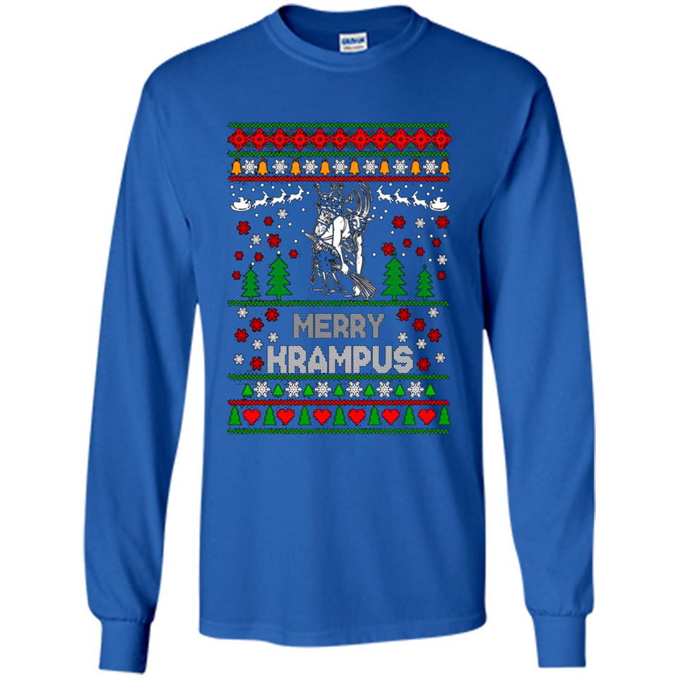 Merry Krampus Christmas sweatshirt PINGPONG