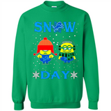 Snow Day Shirt For Detroit Lions Vs Minion Fans pingpong