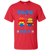 Snow Day Shirt For Detroit Lions Vs Minion Fans pingpong
