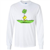 Snoopy Woodstock Shamrock - Long Sleeve T-Shirt