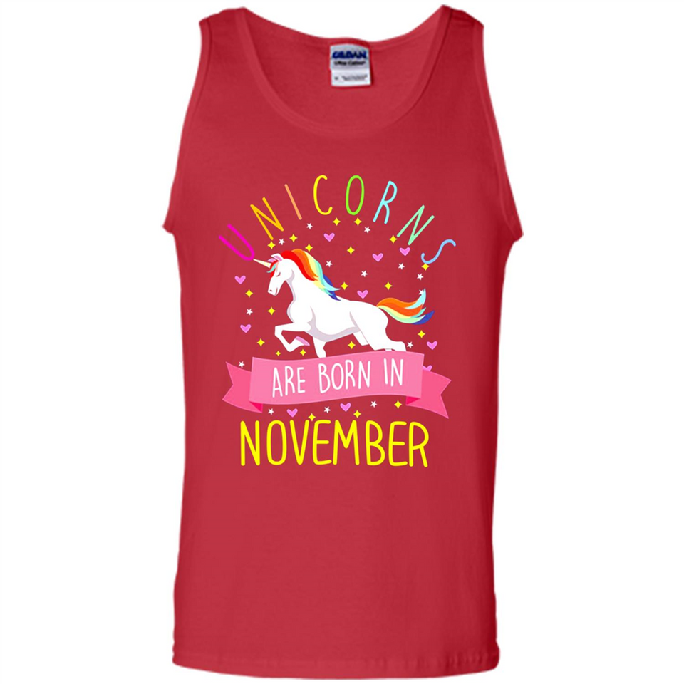 Unicorns Are Born In November T Shirt Hoodie Sweater