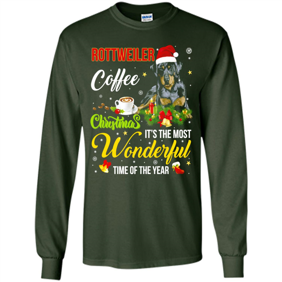 Rottweiler Coffee Wonderful Christmas