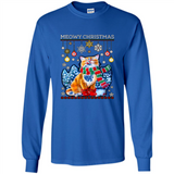Meowy Christmas Ugly Funny Cats Lover PINGPONG