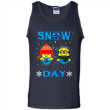Snow Day Shirt For Charlotte Hornets Vs Minion Fans pingpong