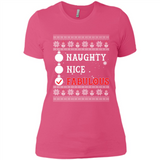 Naughty Nice Fabulous - Ladies' Boyfriend T-Shirt