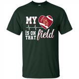USC Trojans Football My Heart is on that Field - Shirt