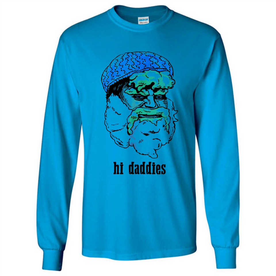 Mens Cotton Candy Randy - Long Sleeve T-Shirt