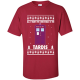 All I Want For Christmas Is The Tardis Ugly PINGPONG