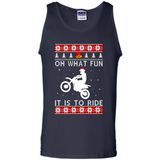 Motocross oh what fun it is to ride Christmas sweater PINGPONG