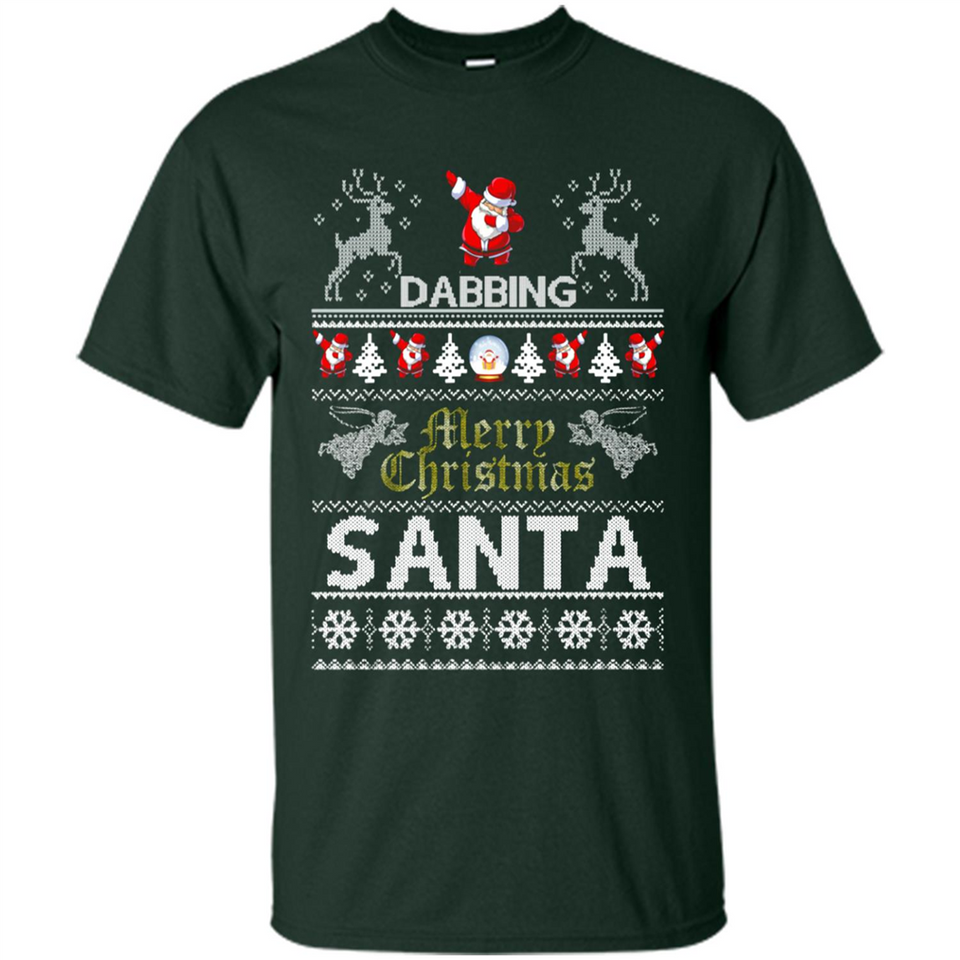 Dabbing Santa Ugly Christmas - Shirt