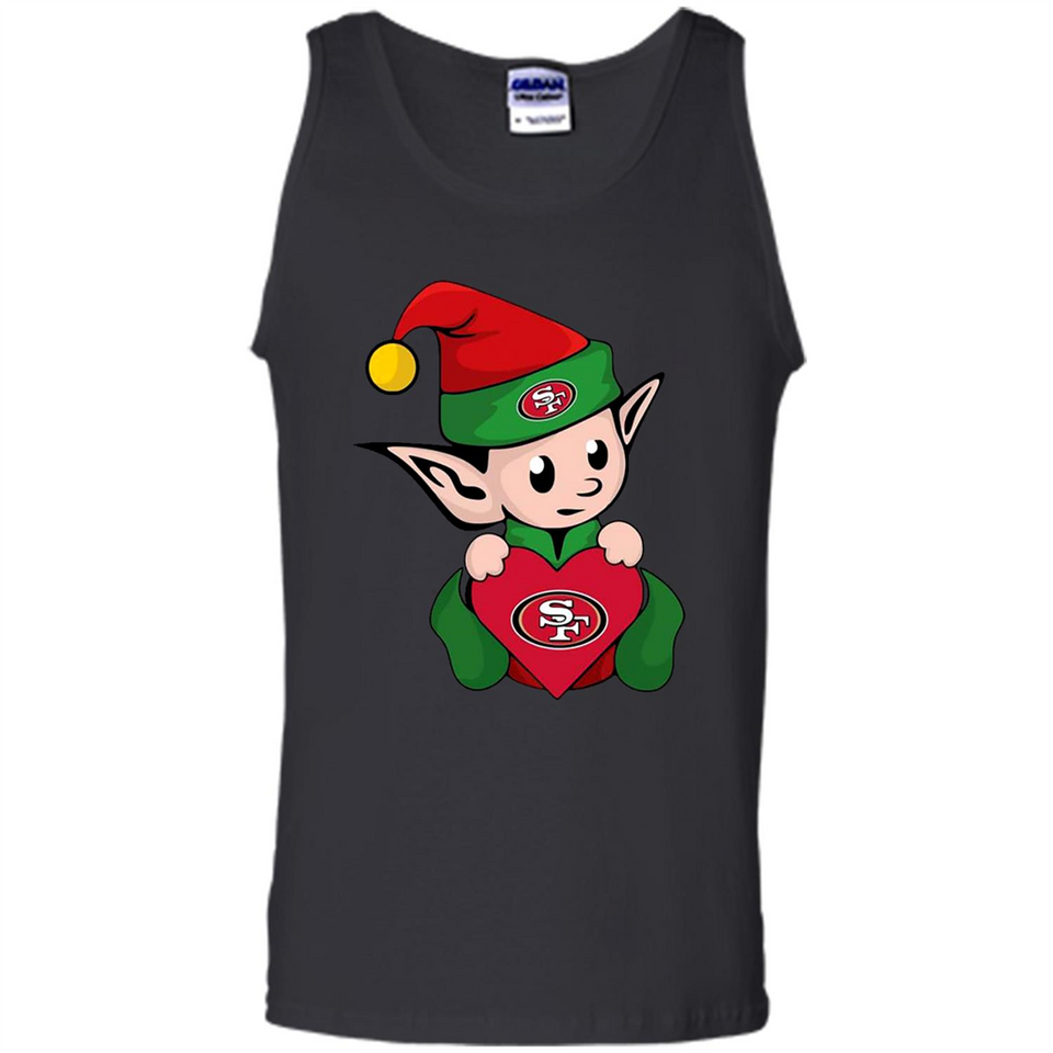 San Francisco 49ers ELF Elves Grinch Santa Claus