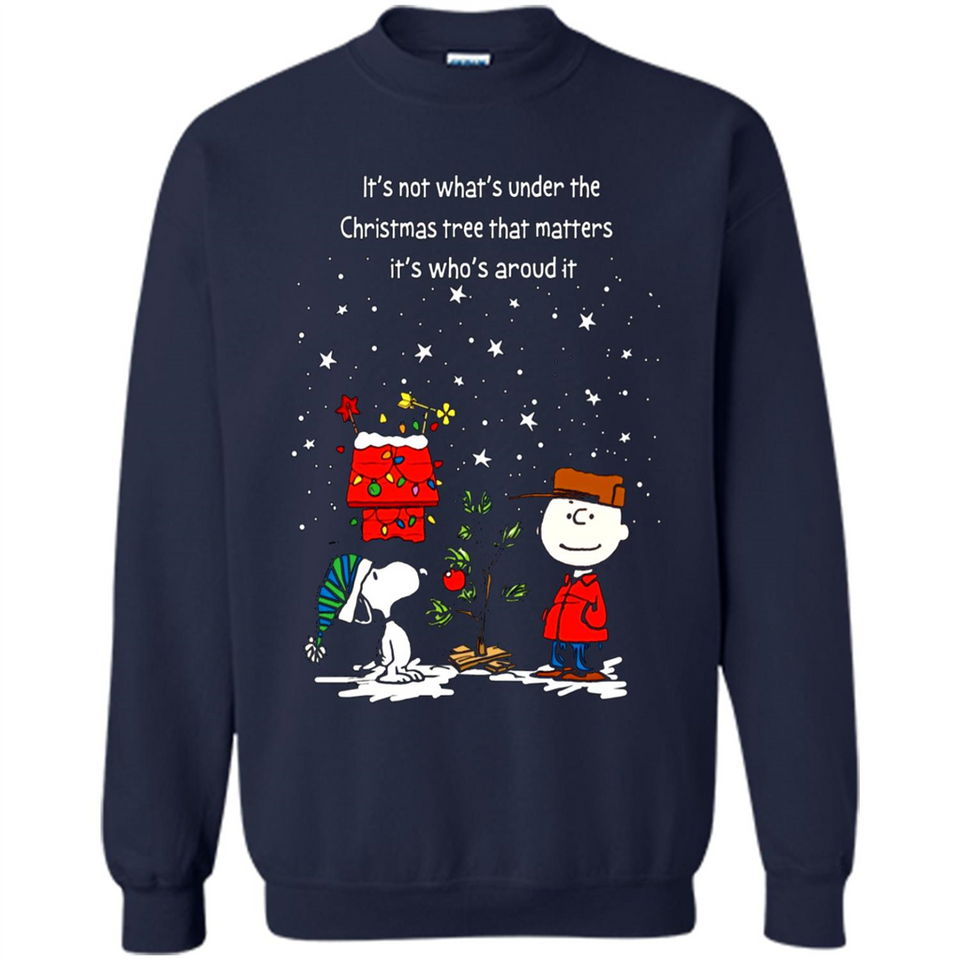 It’s Not What’s Under The Christmas Tree Snoopy Charlie Brown PING PONG