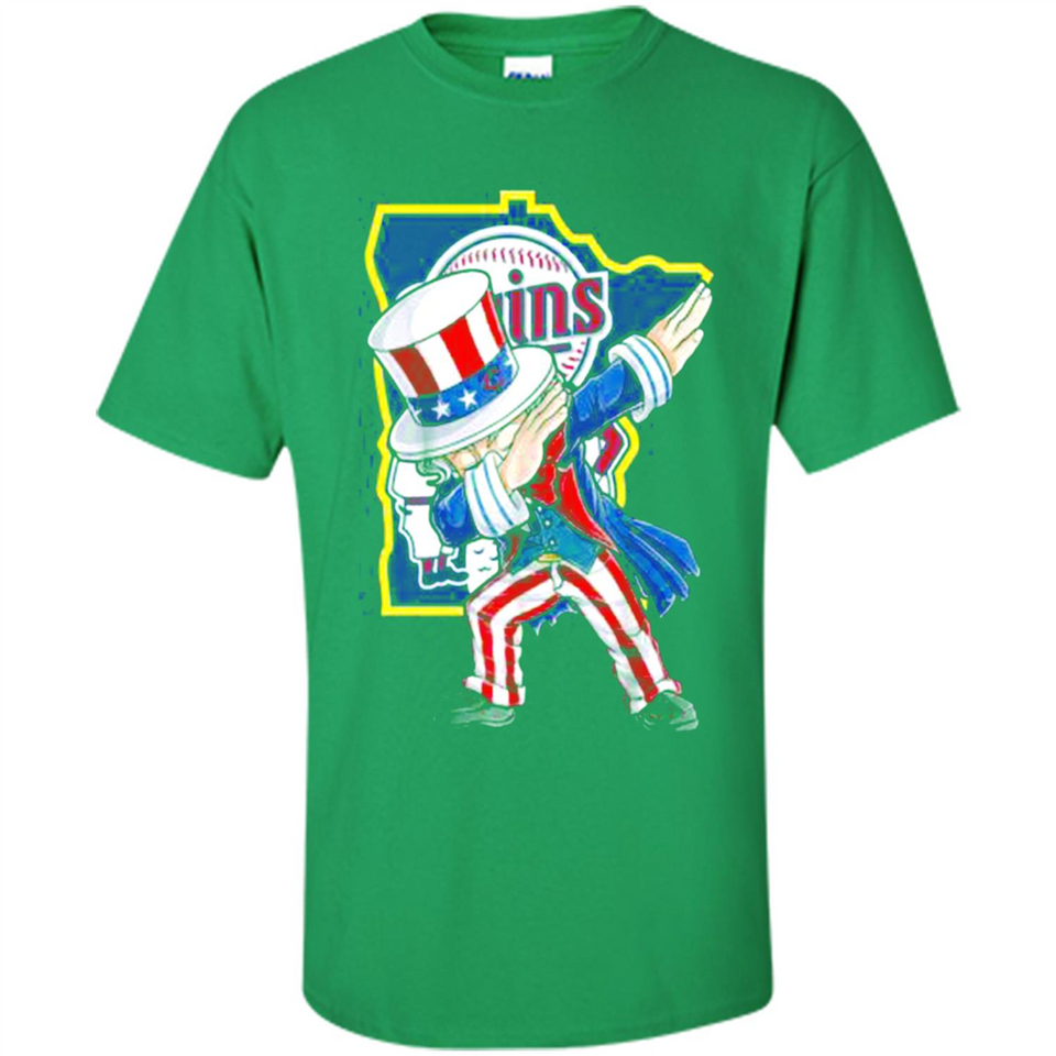 MLB MINNESOTA TWINS UNCLE SAM DABBING INDEPENDENCE DAY