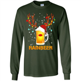 Rainbeer Funny Reindeer Beer Lover