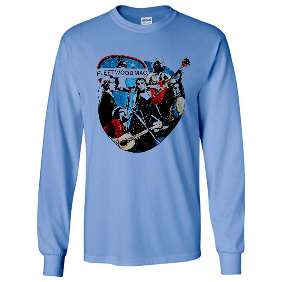 Dancing Funny Guitar Vintage Metal Rock Band Shirt PINGPONG - Long Sleeve T-Shirt
