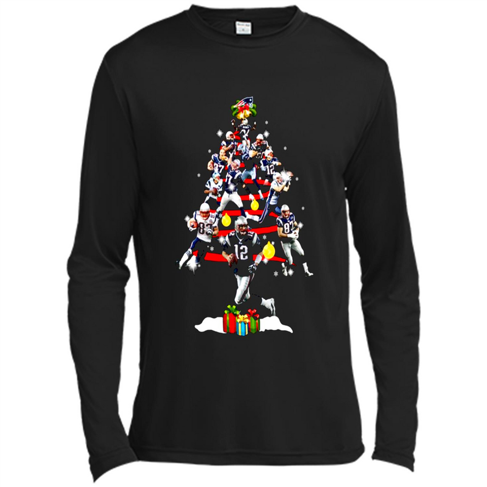 NEW ENGLAND PATRIOTS PLAYERS CHRISTMAS TREE PINGPONG
