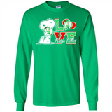 Snoopy loves NBA Boston Celtics - Long Sleeve T-Shirt
