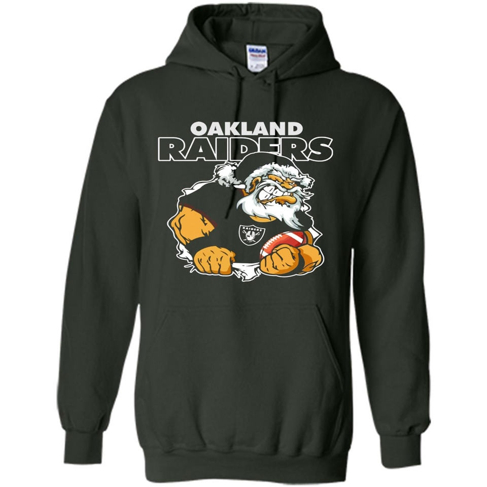 Grumpy Santa Claus Oakland Raiders Football Team PINGPONG