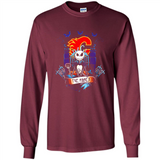 Calgary Flames Halloween The Nightmare Before Christmas - Long Sleeve T-Shirt