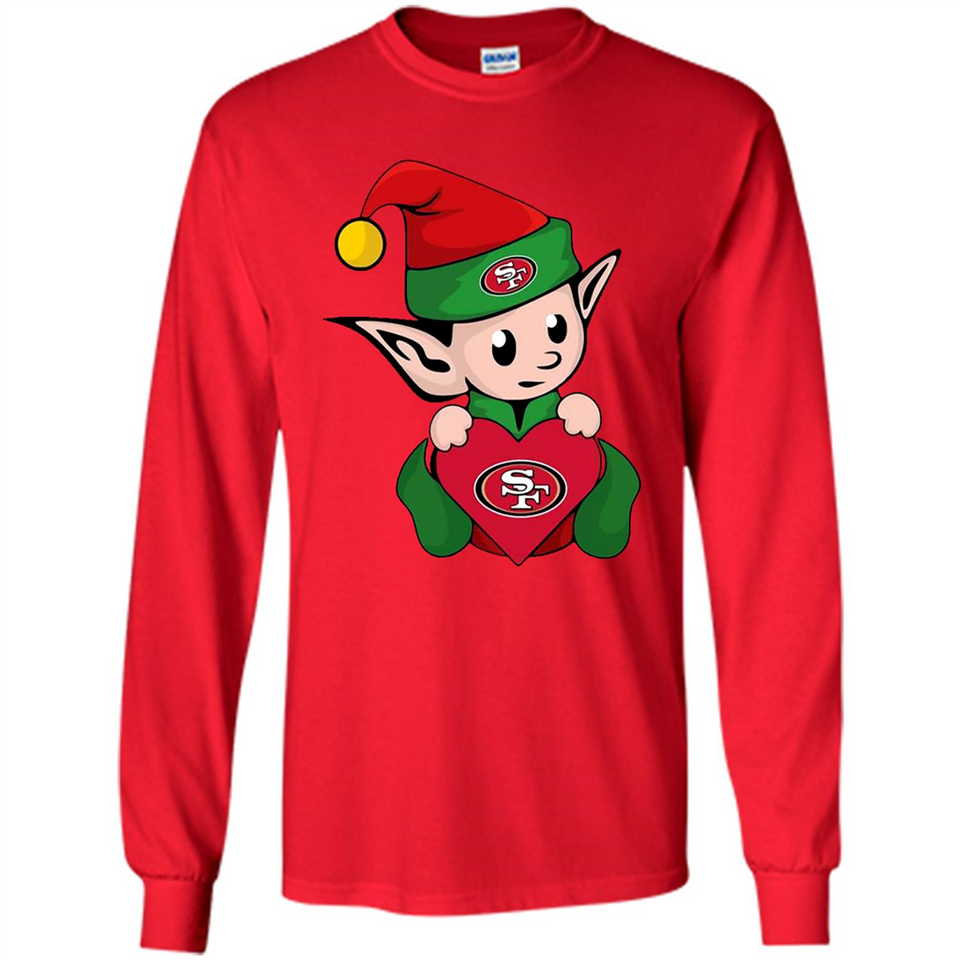 San Francisco 49ers ELF Elves Grinch Santa Claus
