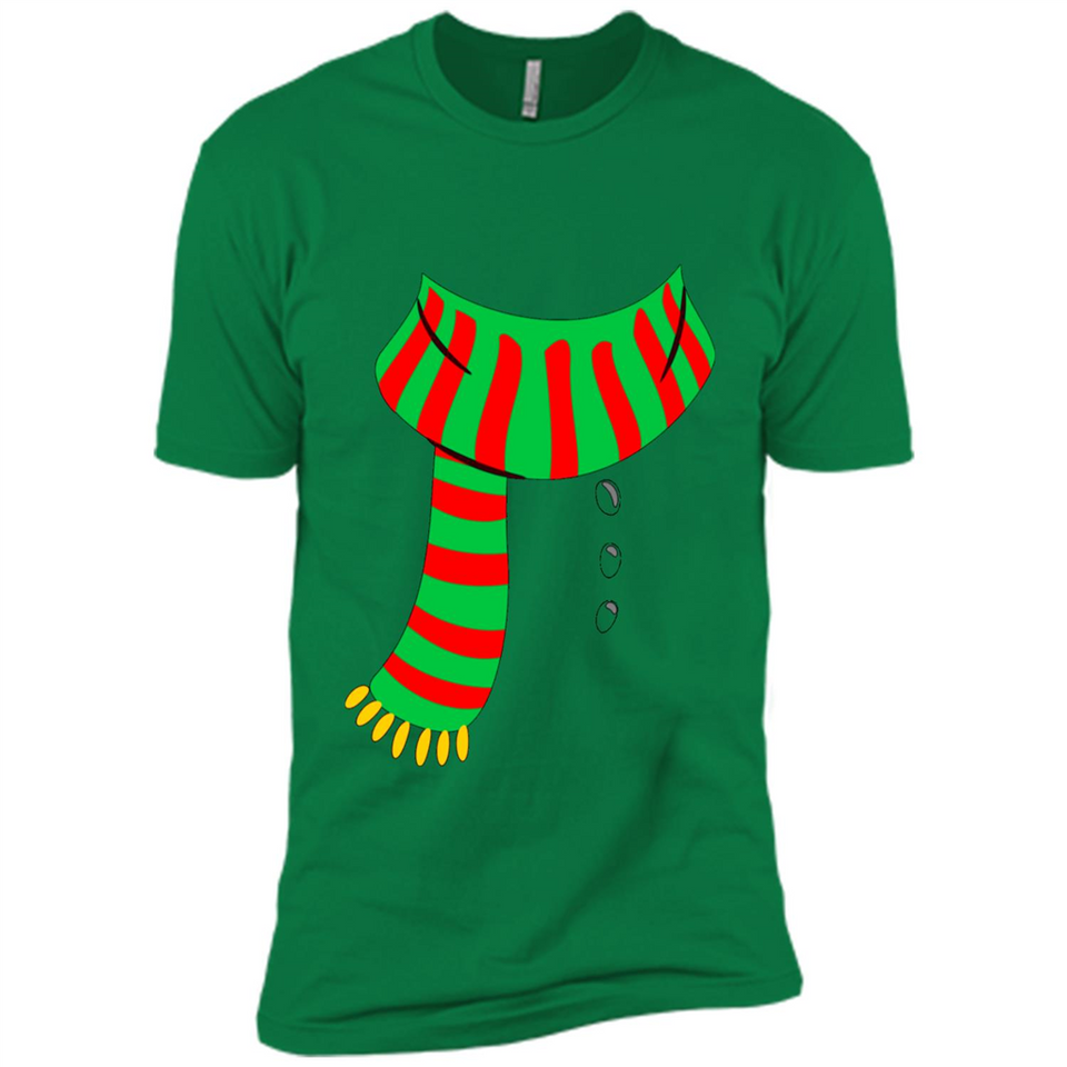 Snowman Scarf Costume T-shirt Christmas