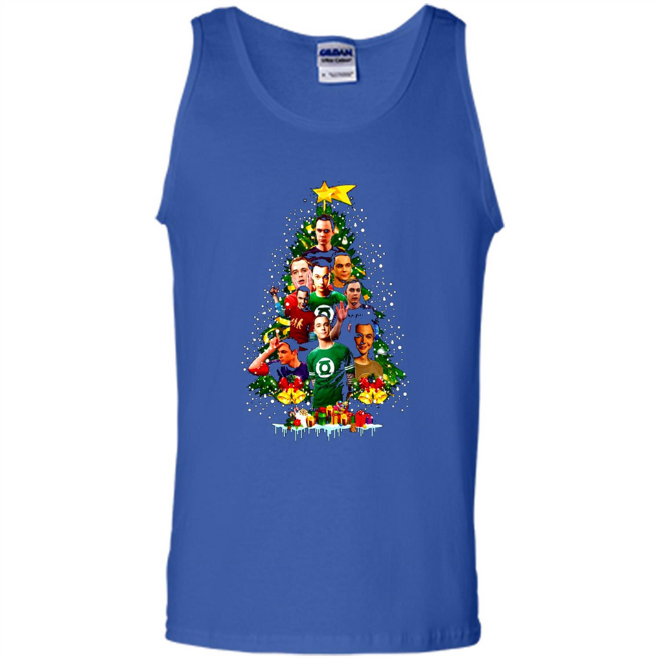 Sheldon Cooper Christmas tree sweater PINGPONG