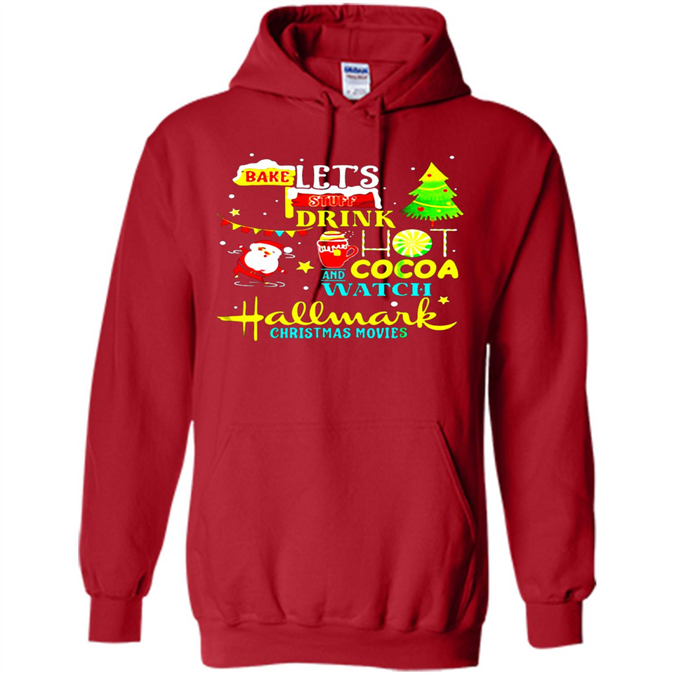 Santa claus i just want to bake stuff and waych christmas movi PINGPONG - Hoodie