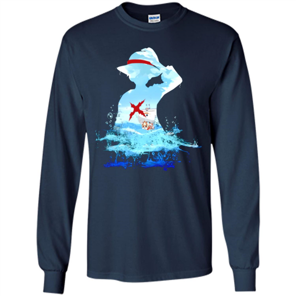 Luffy sea 2 - Long Sleeve T-Shirt