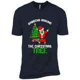 Christmas Dabbing Santa - Premium Short Sleeve T-Shirt
