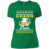 All I want for Christmas is Beer sweater - Ladies' Boyfriend T-Shirt