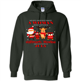 Never Underestimate A July Woman Watches Hallmark Movies Sweatshirt PINGPONG