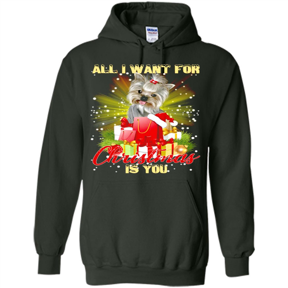 All I Want For Christmas Is You Yorkie Yorkshire Terrier