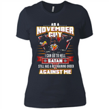 November Guy Birthday - Ladies' Boyfriend T-Shirt