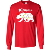 Womens Momma Bear - Long Sleeve T-Shirt